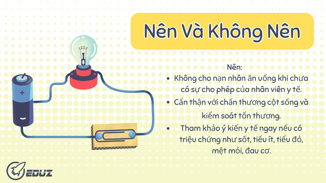 4. Những điều nên và không nên làm